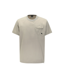 Men's Round T-Shirt - Beige