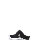 Women's Wide Brim Logo Sunvisor_BK