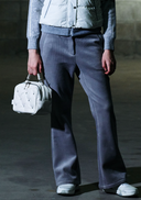 Women's Padded Color Pouch - Cream