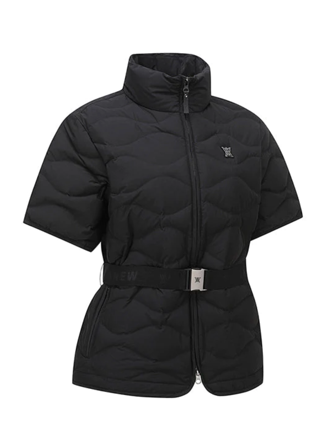 [Set] Women's Tube Down(Jacket, Shorts) / Black