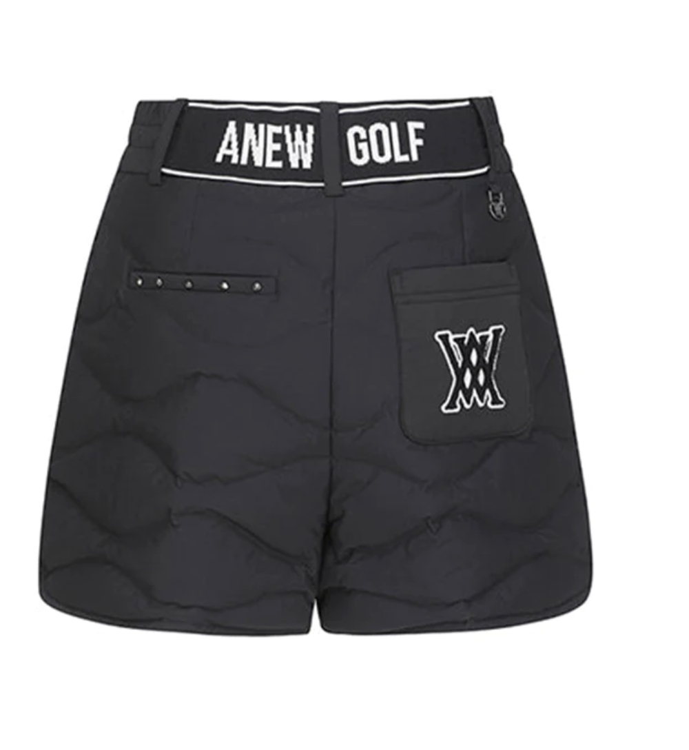 [Set] Women's Tube Down(Jacket, Shorts) / Black