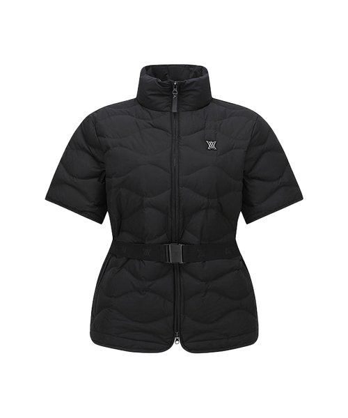 ■ANEW GOLF■ W SHORT SLEEVE ONEPIECE JKBK ANEW Golf Women's SM Flare Collared One Piece - Black – Anew