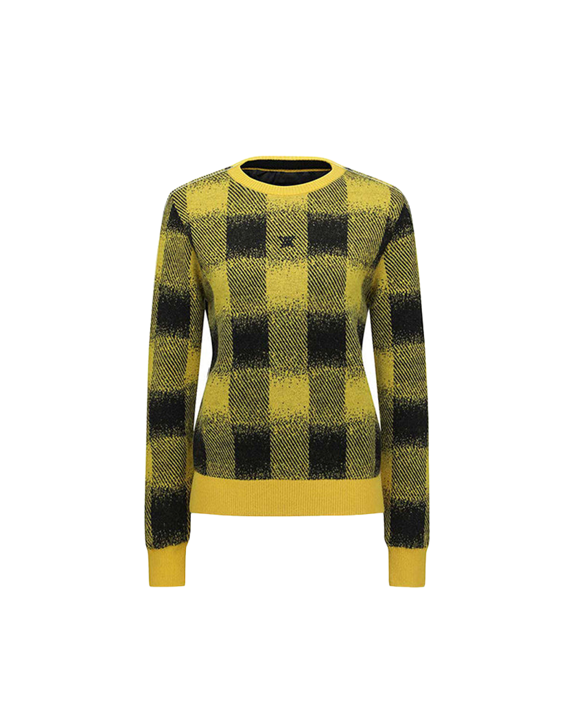 Women's Wind Block Pullover - Mustard
