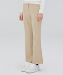 Women's Boot Cut Pants - Beige