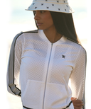 Women's Set Up Athleisure Knit Cardigan - White