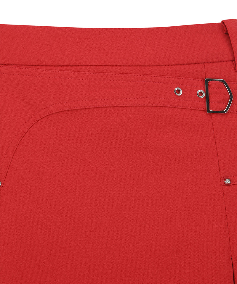 WOMEN SP INCISION SKIRT 完売品　新品タグ付き Anew Golf Women's SP Incision Skirt - Red – Anew Golf USA