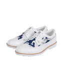 [Legacy Sale] Women's Camo Wingtip Brogue Shoes - White