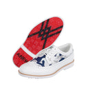 [Legacy Sale] Women's Camo Wingtip Brogue Shoes - White