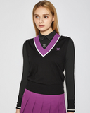 Women's Sweater Vest - Black