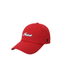 Men's Volume Wording Ball Cap - Red