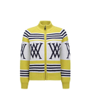 Women's Logo Point Cardigan - Mustard