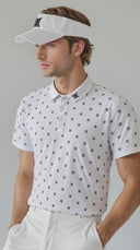 GG Men's Monogram Short Sleeve T-Shirt - White