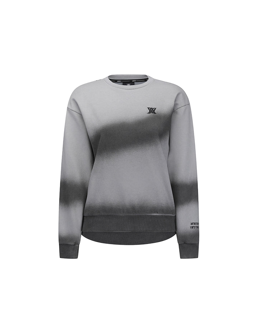 Women's Dyeing Sweatshirt - Light Gray