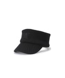 Solid Knit Visor - Black