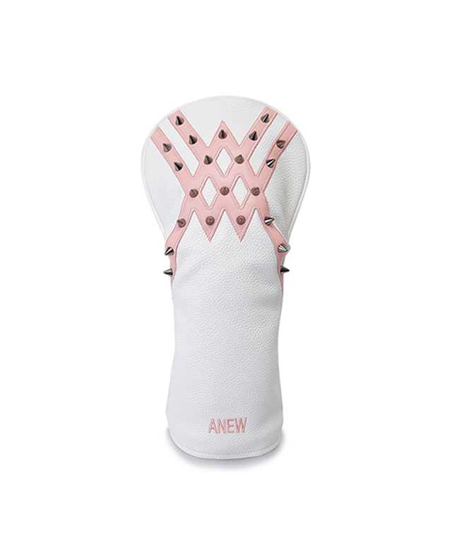 ANEW Golf: Logo Line Stud Headcover - Utility White
