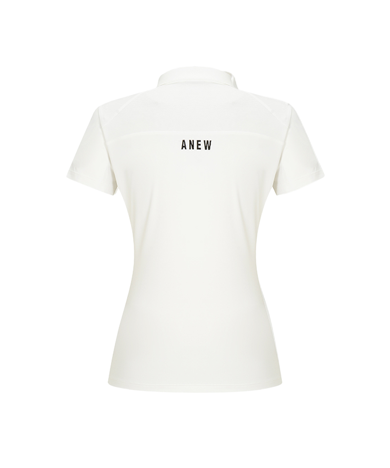Women's Single Print B Mesh Block S/TS