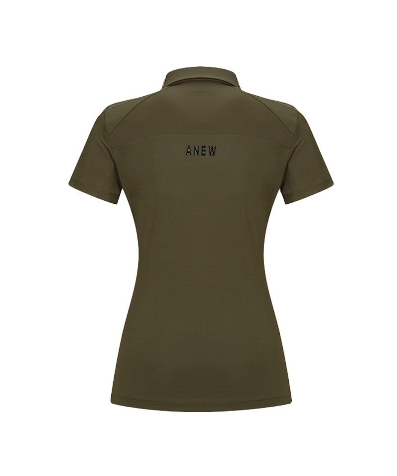 Women's Single Print B Mesh Block S/TS