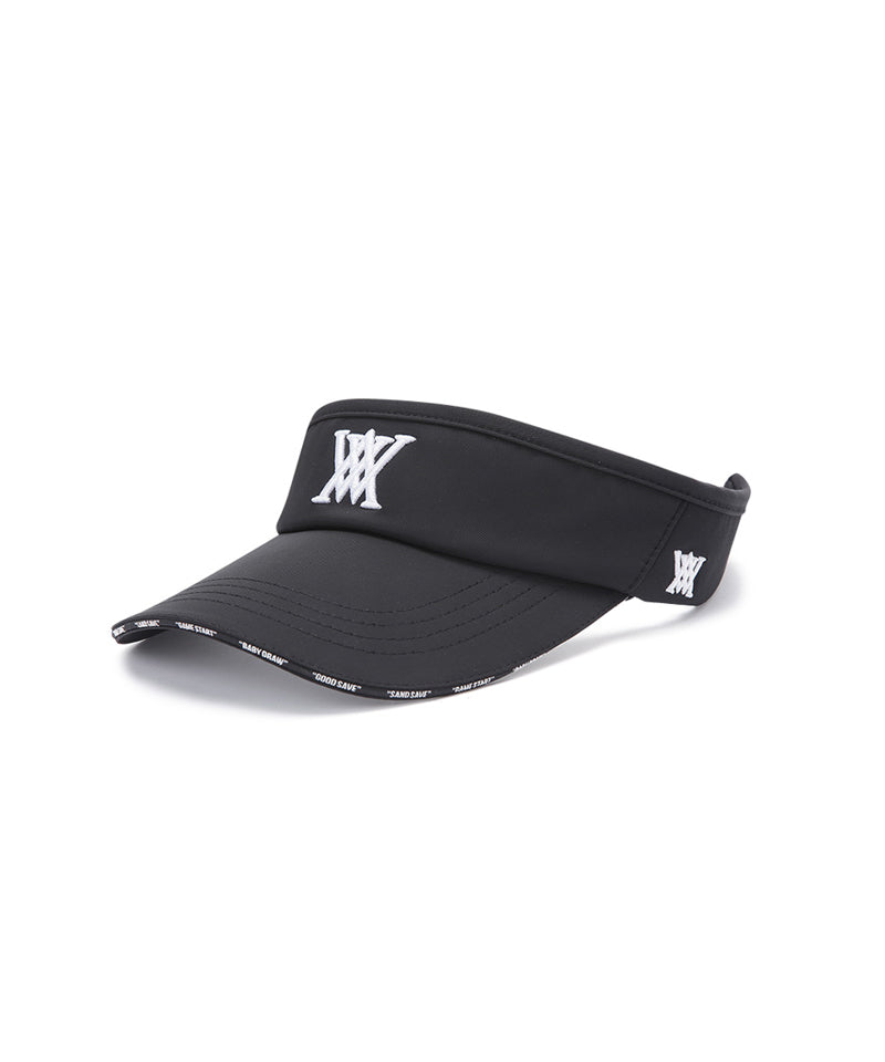 Men's New Logo Basic Sun Visor - Black