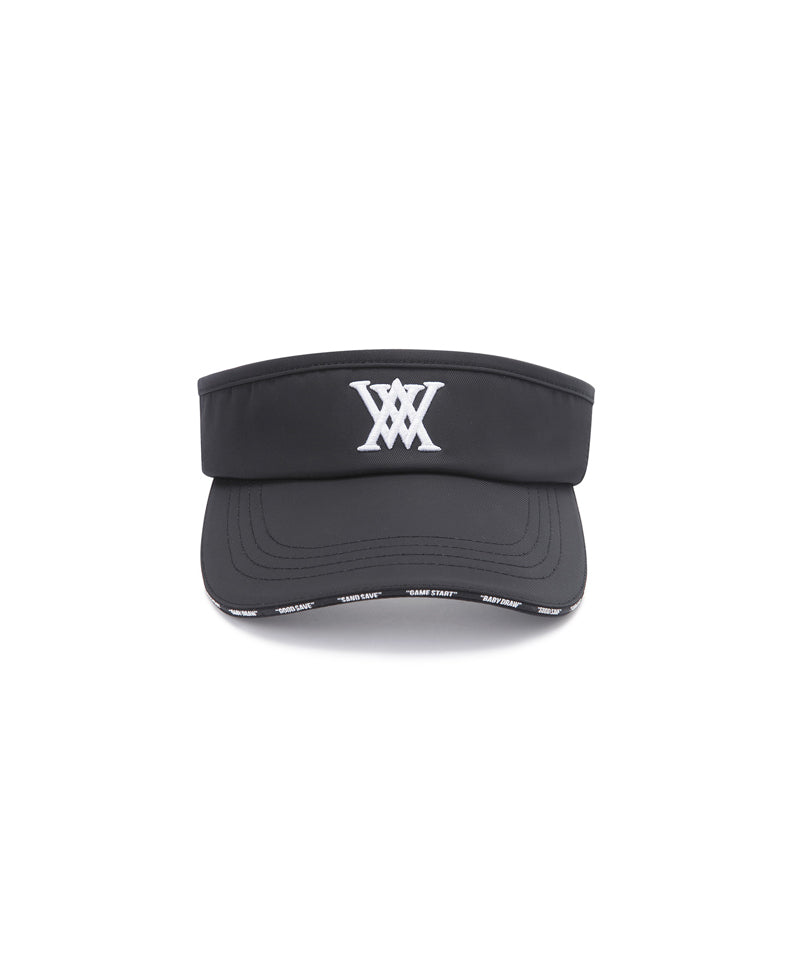 Men's New Logo Basic Sun Visor - Black