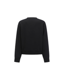 Women's Logo Point Sweatshirt - Black
