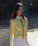 Women's Signature MA-1 Jacket - Light Yellow