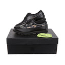 [Legacy Sale] Women's Camo Wing-Tip Brog Shoes - Black