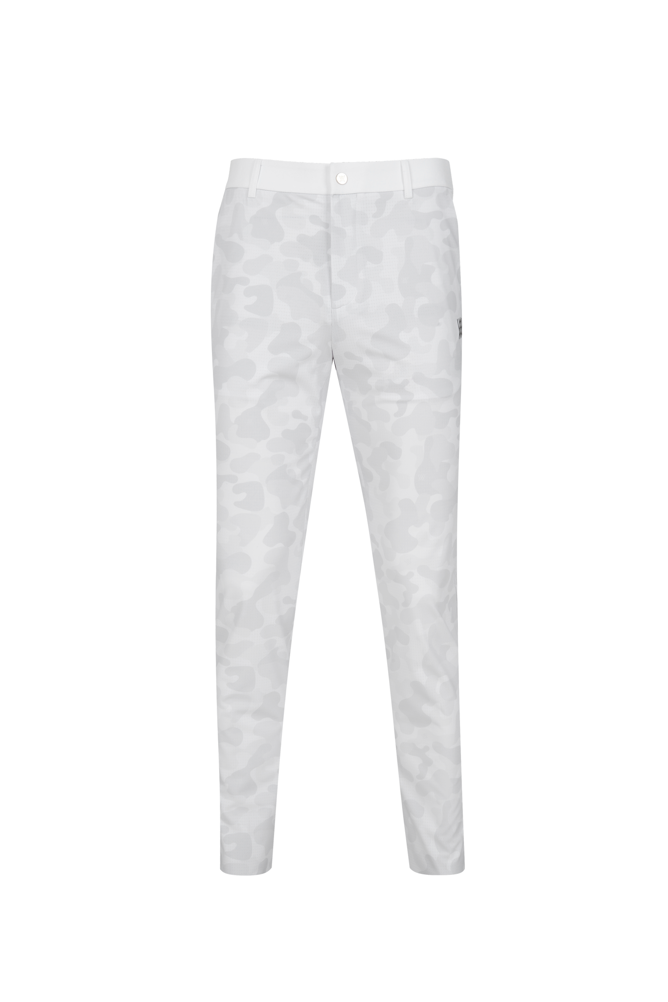 Men's Camo Pattern Pants - White