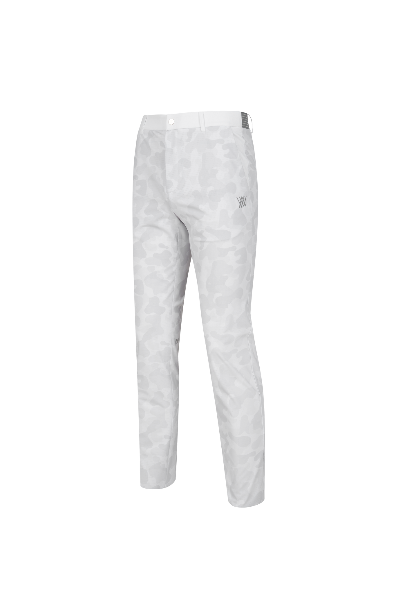 Men's Camo Pattern Pants - White