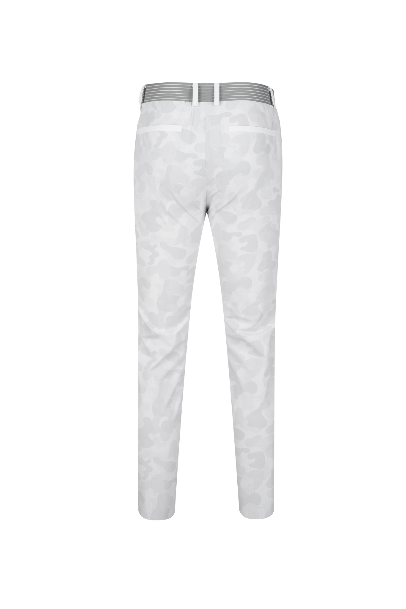 Men's Camo Pattern Pants - White