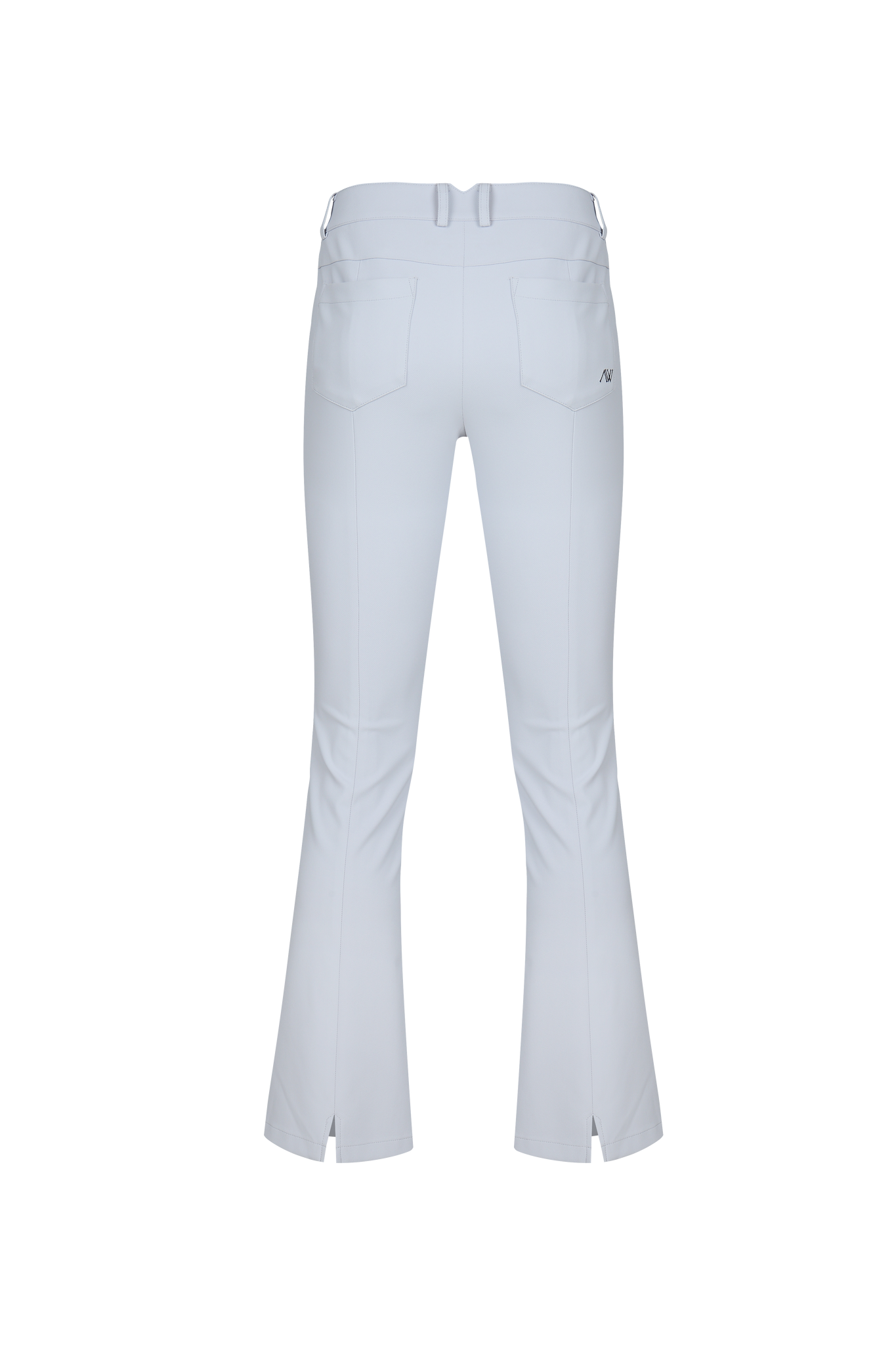Women's Semi Bootcut Pants_ Light Gray