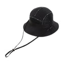 Brim Logo Point Nylon Bucket Hat _ BK