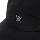 Brim Logo Point Nylon Bucket Hat _ BK