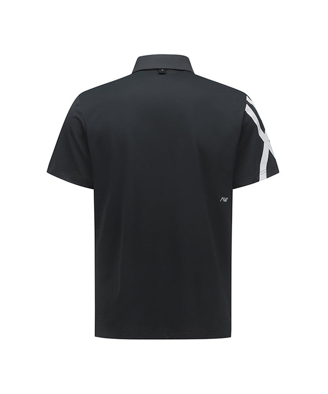 Men's Sleeve Signature Logo T-Shirt - D/Gray