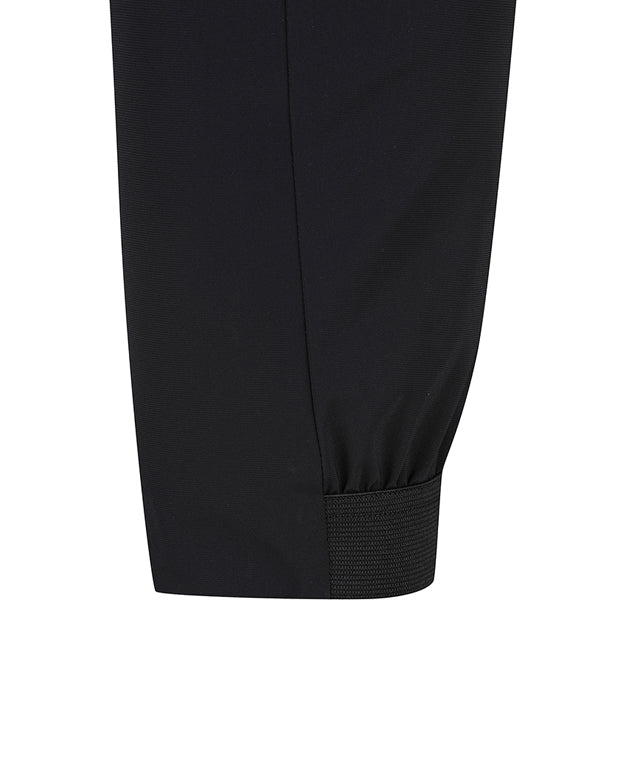Men's Tricot Ventilation Long Pants - Black