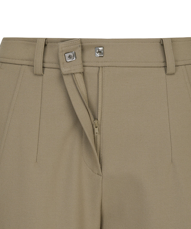 Women's Side Pocket Point Jogger L/PT - Beige
