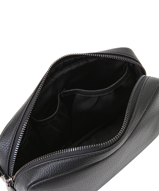Detachable Monogram Pouch - Black
