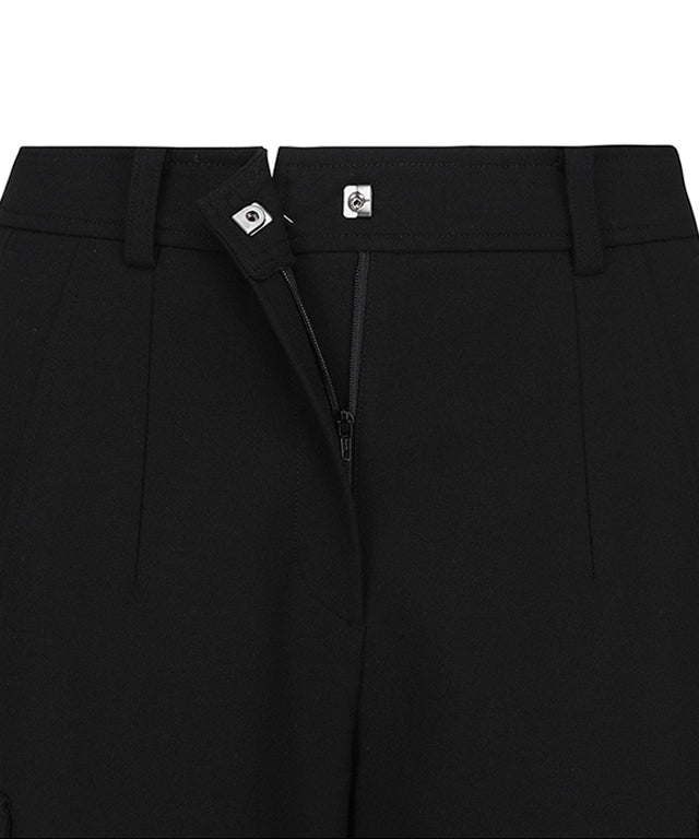 Women's Side Pocket Point Jogger L/PT - Black