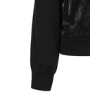 [Legacy Sale] Women's Camo Mix MA-1 Jacket - Black