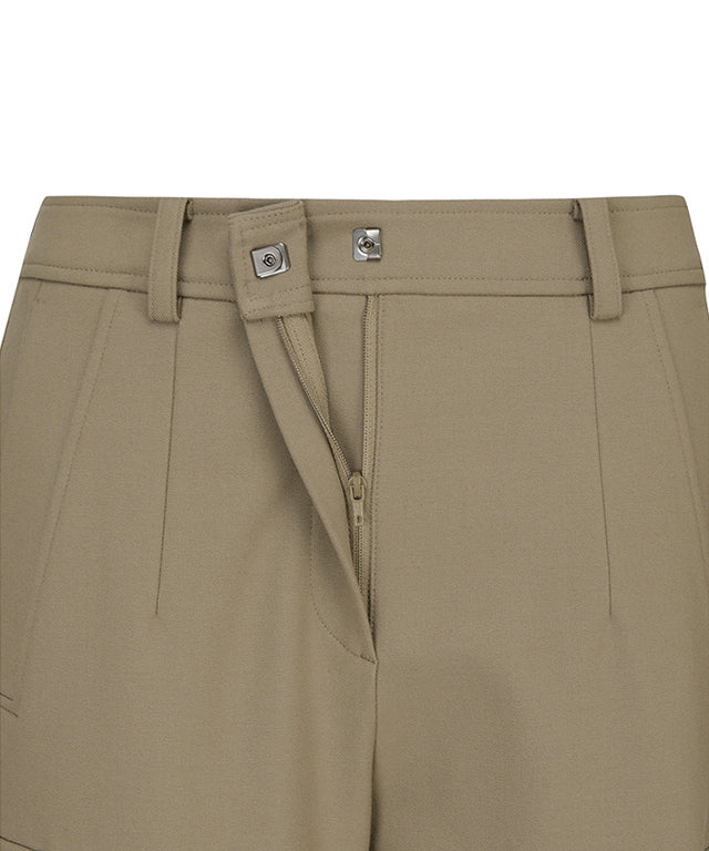 Women's Side Pocket Point Jogger L/PT - Beige