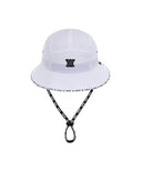 Women's Visor Logo Point Nylon Bucket Hat - 2 Colors
