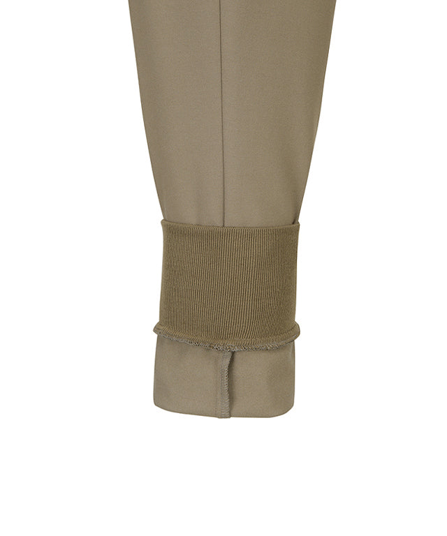 Women's Side Pocket Point Jogger L/PT - Beige