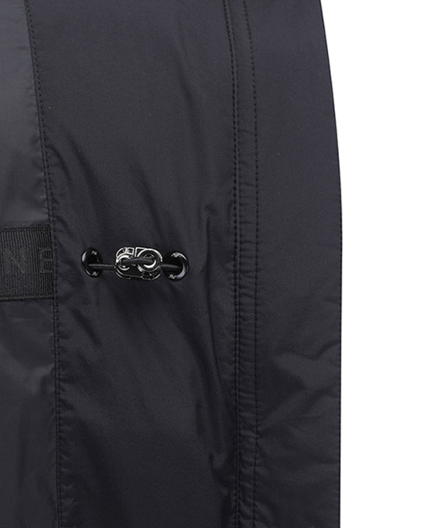 Women's Long Length Down Vest - Black