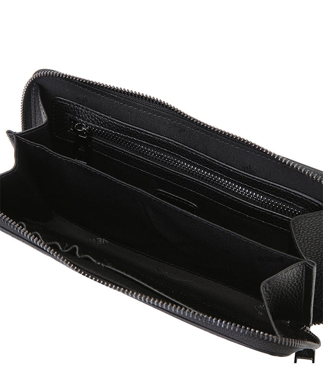 Detachable Monogram Pouch - Black