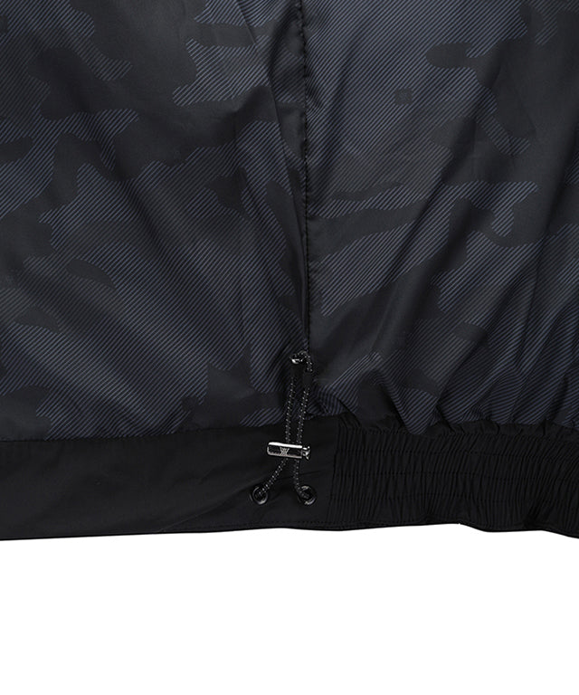 Women's Boa Hoodie Bomber - Black