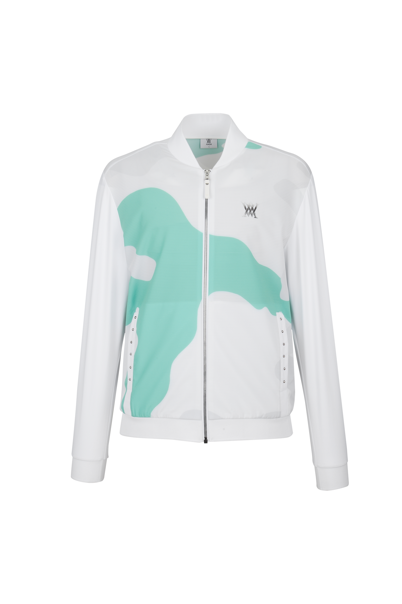 Men's Camo Big Logo Jacket - White