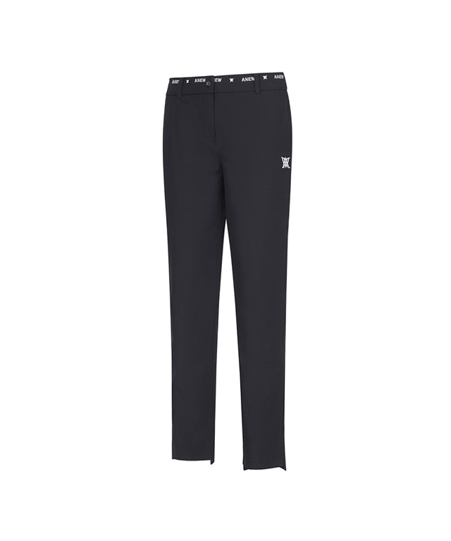 Women's Essential Logo Banding L/PT - Black