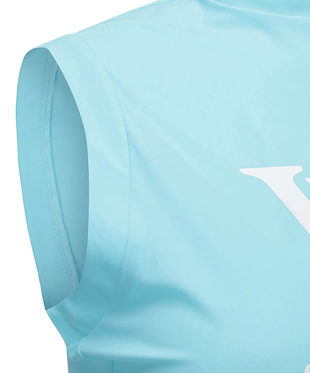 Women's Front Logo Point Sleeveless - Light Green