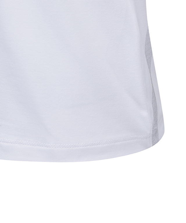 Women's Signature Logo Long T-Shirt - White