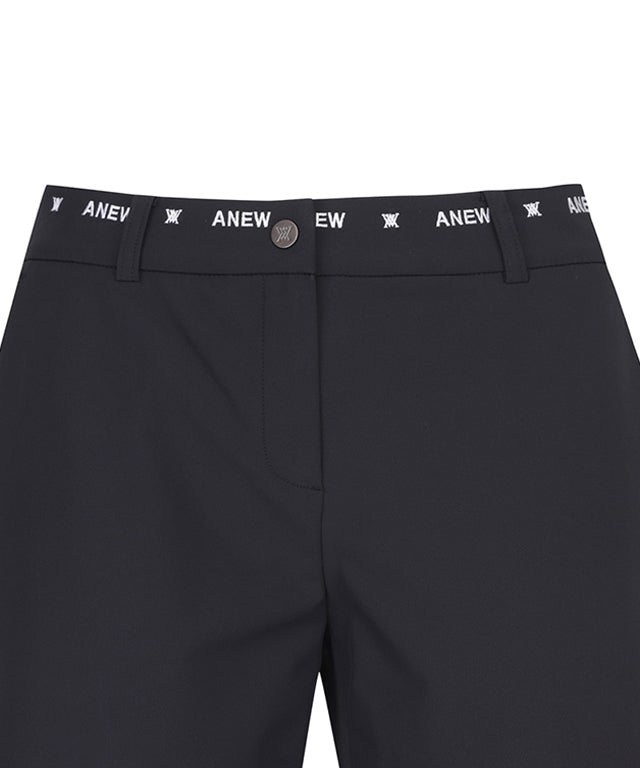 Women's Essential Logo Banding L/PT - Black