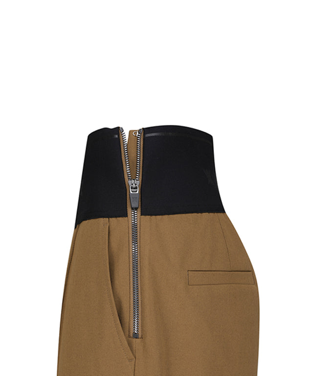 Women's Semi-Wide Fit High Waist L/PT - Beige